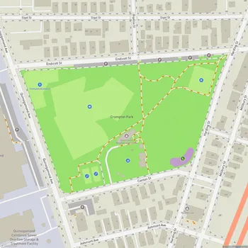 Map of Crompton Park