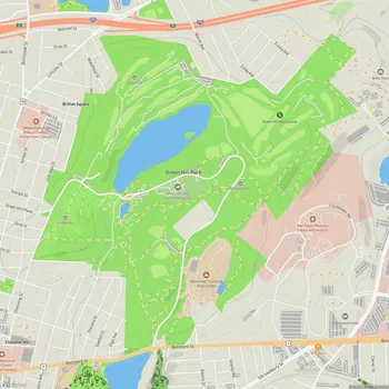 Map of Green Hill Park