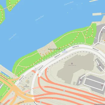 Map of Nashua Street Park