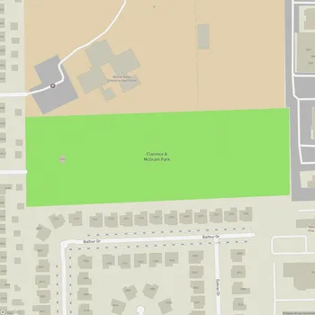 Map of Clarence A McGrath Park