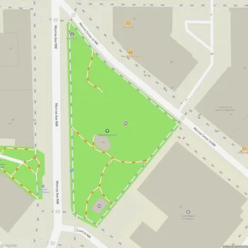 Map of Rosa Parks Circle