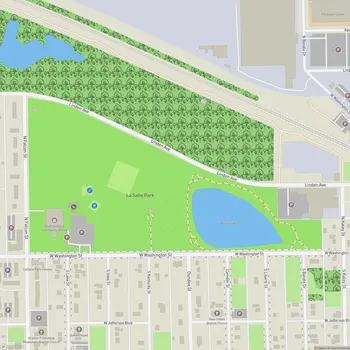 Map of La Salle Park