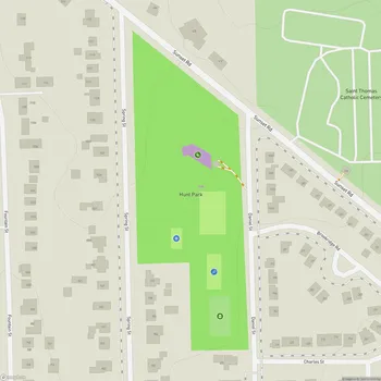Map of Hunt Park