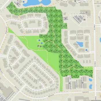 Map of Cranbrook Park