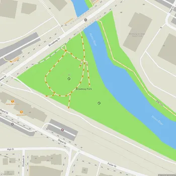 Map of Broadway Park