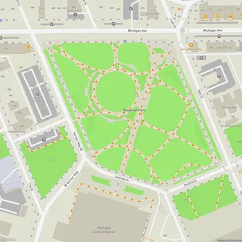 Map of Roosevelt Park