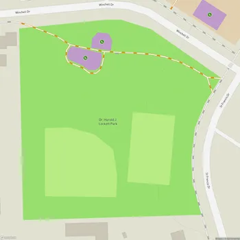 Map of Dr. Harold J. Lockett Park