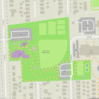 Map of Lyle C. Van Houten Park