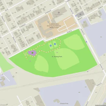 Map of St. Hedwig Park