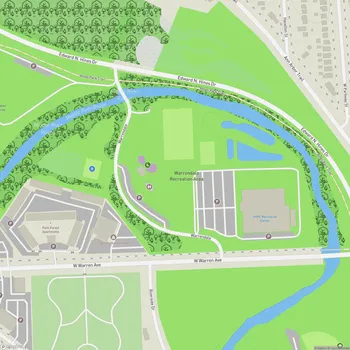 Map of Warrendale Recreation Area