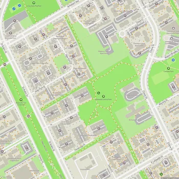 Map of Elmwood Central Park