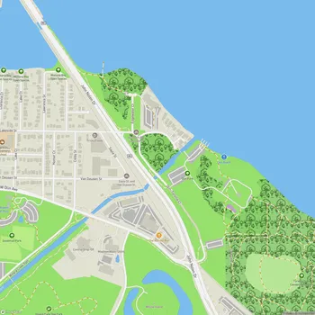 Map of Olin Park
