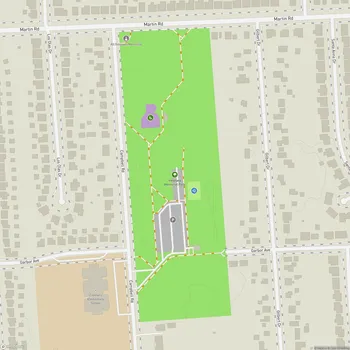 Map of Veterans Memorial Park