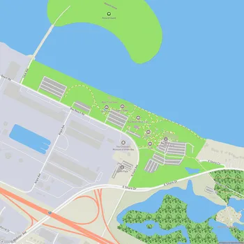 Map of Bay Beach Park
