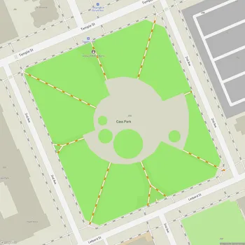 Map of Cass Park