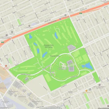 Map of Chandler Park