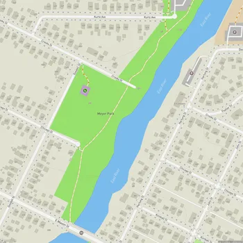 Map of Meyer Park
