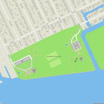 Map of Alfred Brush Ford Park