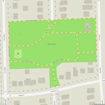 Map of Asbury Park