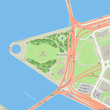 Map of Point State Park