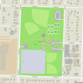 Map of Reservoir Park