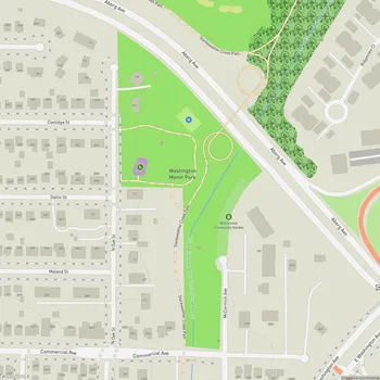 Map of Washington Manor Park