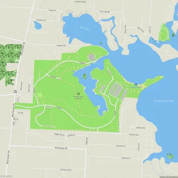 Map of Portage Lakes State Park