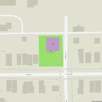 Map of Boone Street Playlot