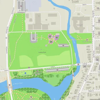 Map of Lawton Park