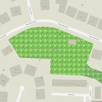 Map of Northern Woods Park