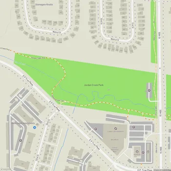 Map of Jordan Creek Park
