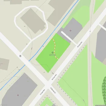 Map of Lest We Forget Memorial park