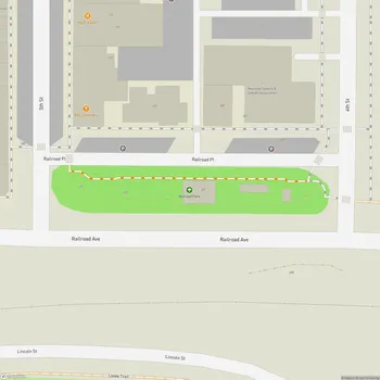 Map of Railroad Park