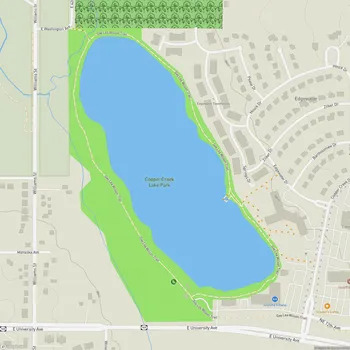 Map of Copper Creek Lake Park