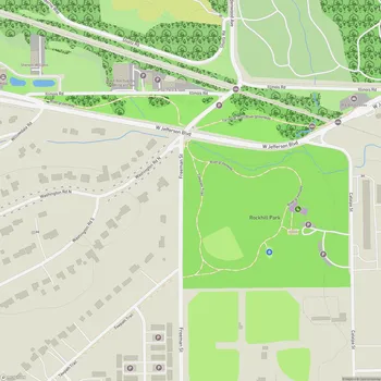 Map of Rockhill Park