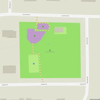 Map of Glacier Highlands Park