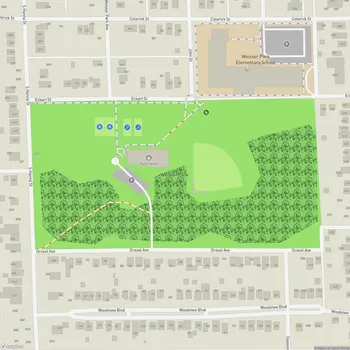Map of Weisser Park