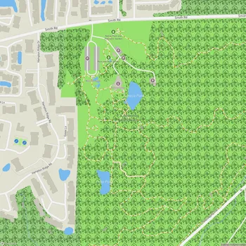 Map of F.A. Seiberling Nature Realm