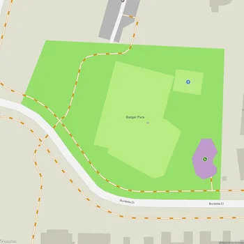 Map of Badger Park