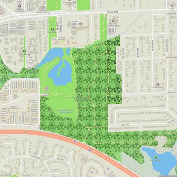 Map of Mary Beth Doyle Park & Wetland Preserve