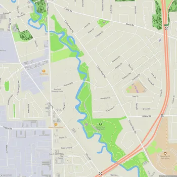 Map of Clinton River Park North