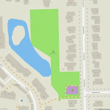 Map of The Ponds Park