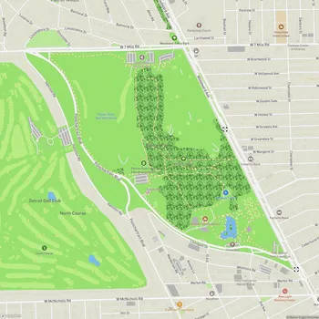 Map of Palmer Park