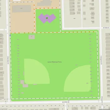 Map of Jackie Robinson Park