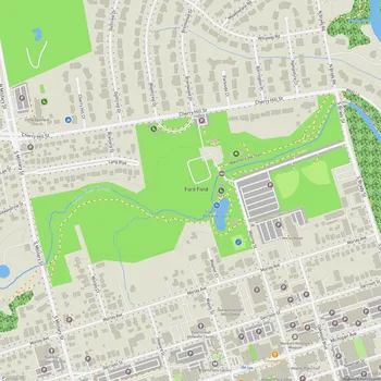 Map of Ford Field