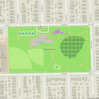 Map of West Pullman Park