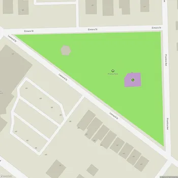 Map of Prentice Park