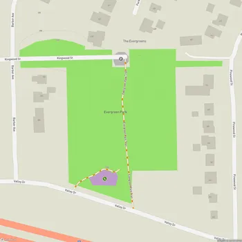 Map of Evergreen Park