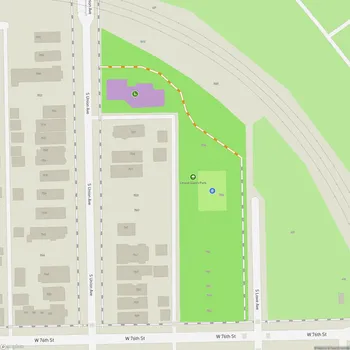 Map of Leland Giants Park