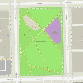 Map of Mary Bartelme Park